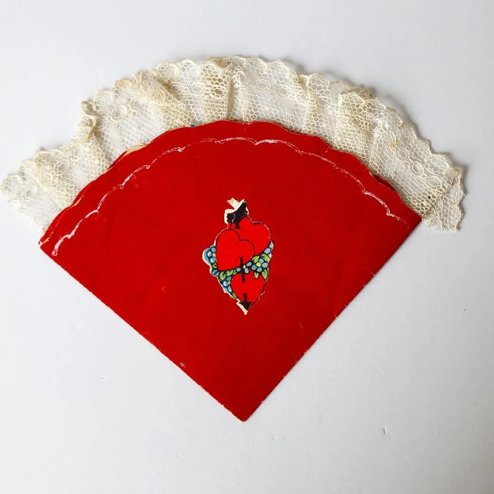 Handmade Valentine circa 1930